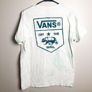 Vans Tie Dye Off The Wall T Shirt